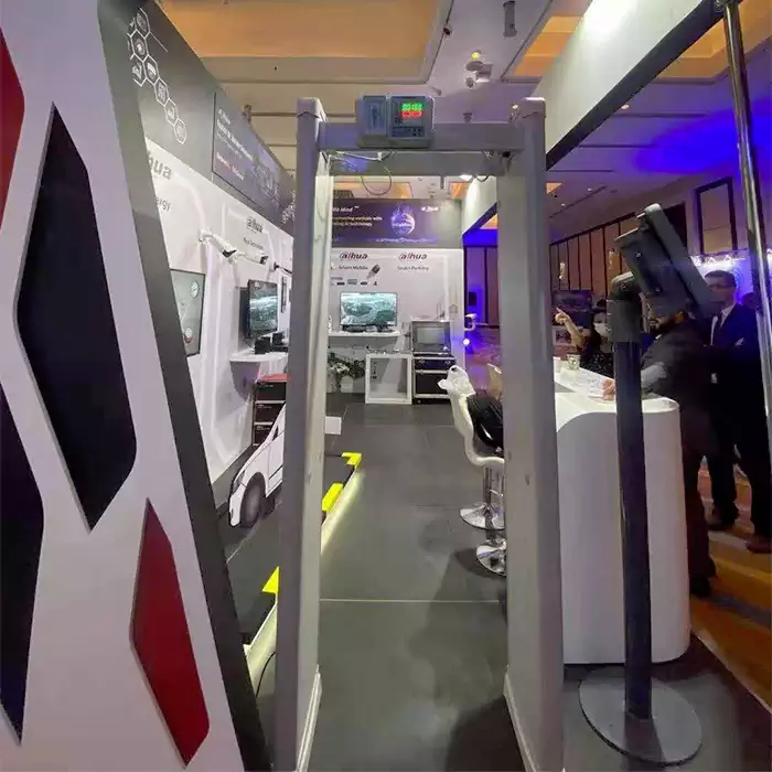 walk through metal detector